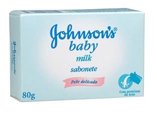 4 Sabonetes Milk 80g Johnson & Johnson