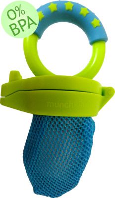 Alimentador Seguro Munchkin Verde com Azul